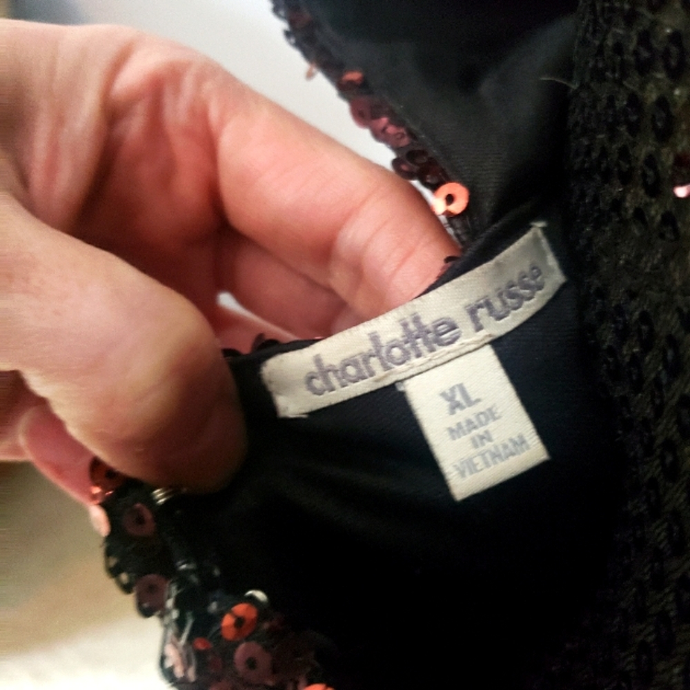 🏝3for$25 Charlotte Russe Sequin Dress - Picture 4 of 6